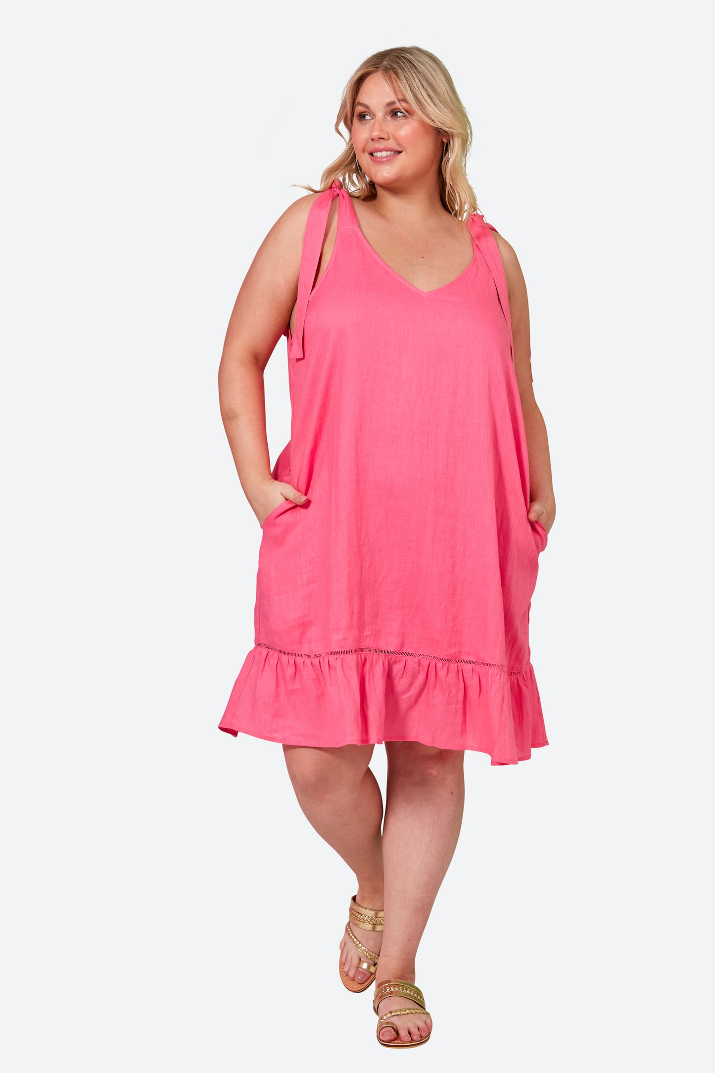 La Vie Tie Dress - Candy
