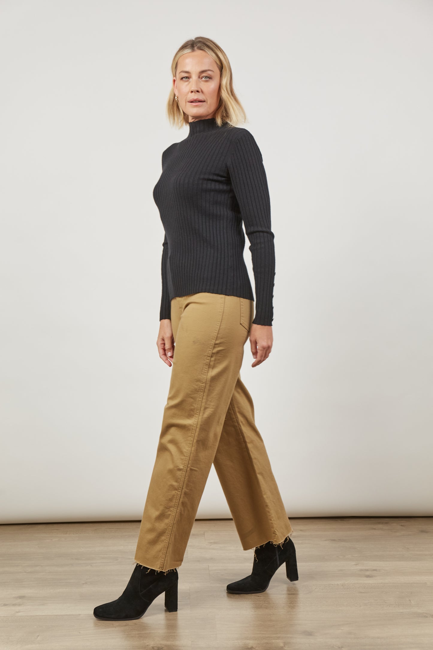 Skyline Knit Top - Onyx