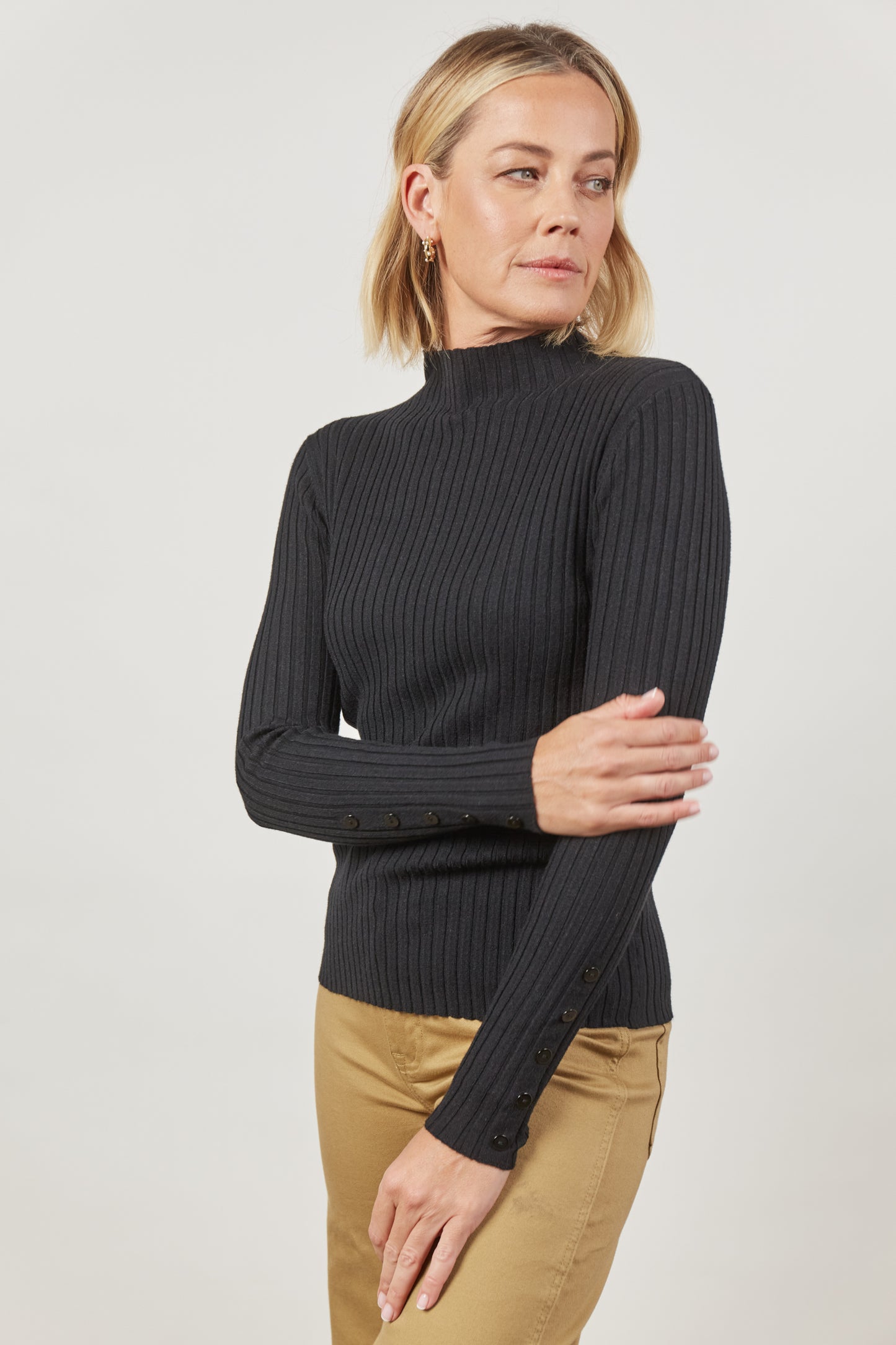 Skyline Knit Top - Onyx