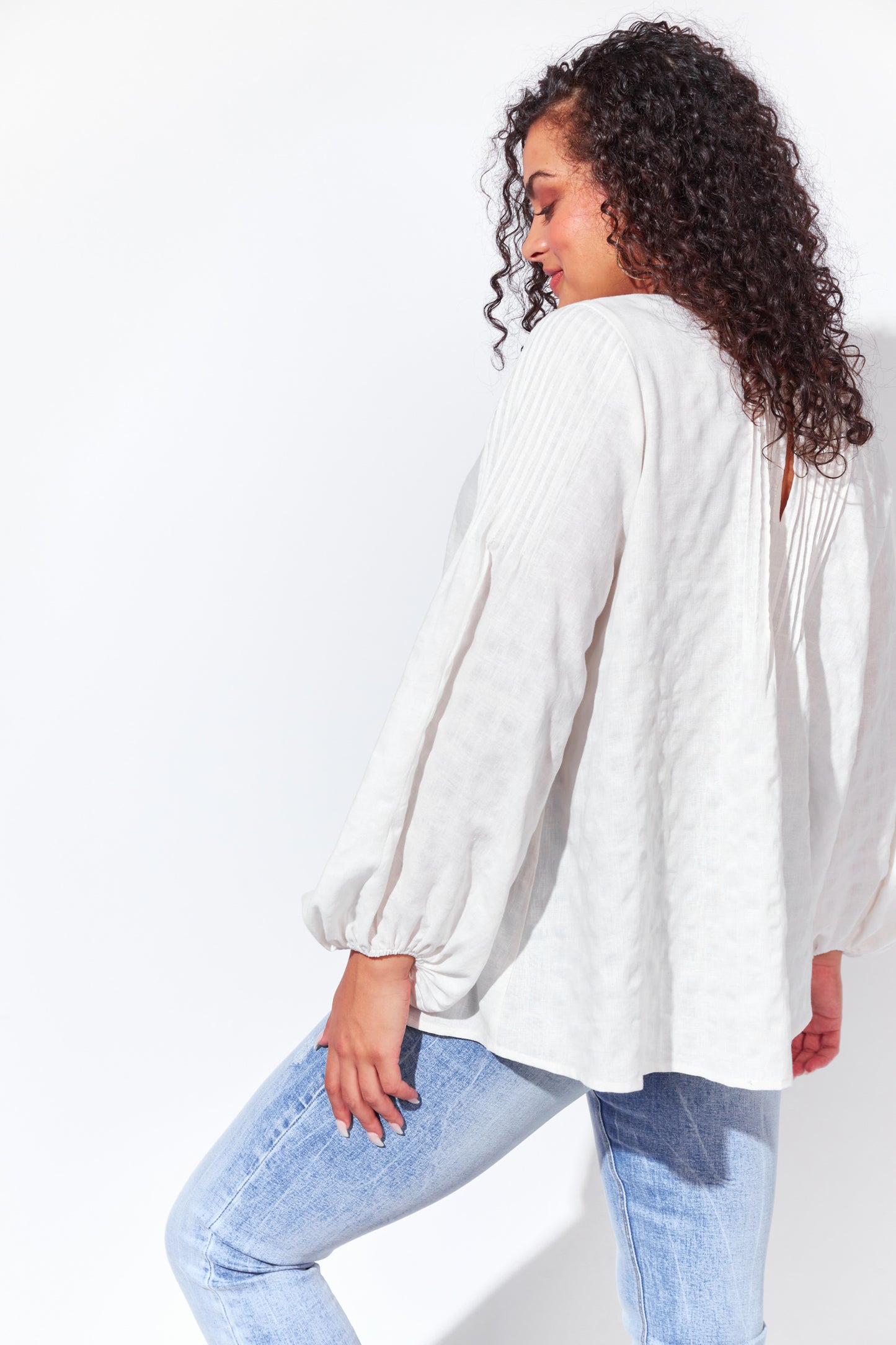 Oslo Blouse - Snow