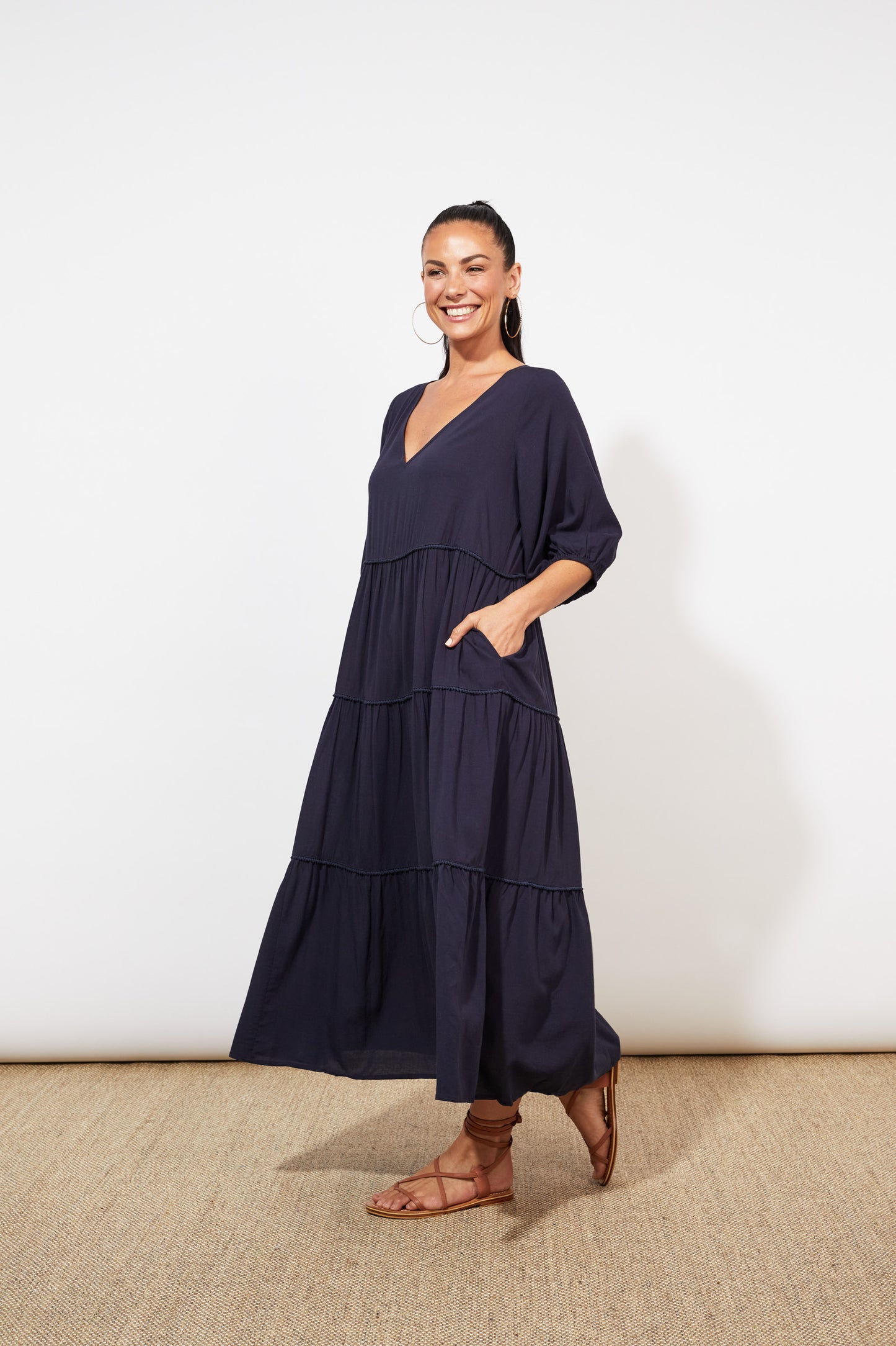 Tropicana Tiered Maxi - Marine