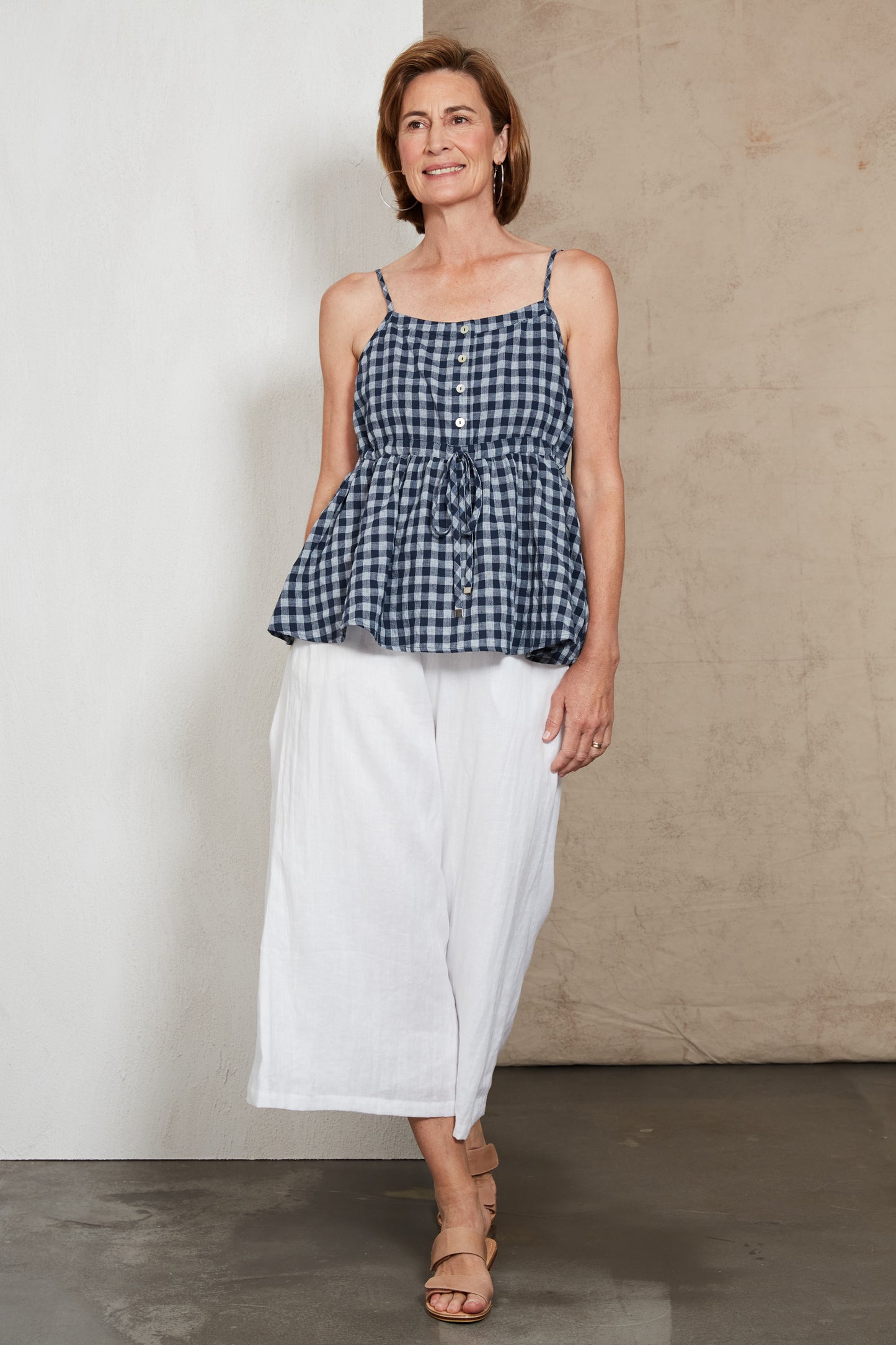 Mimosa Tank - Indigo