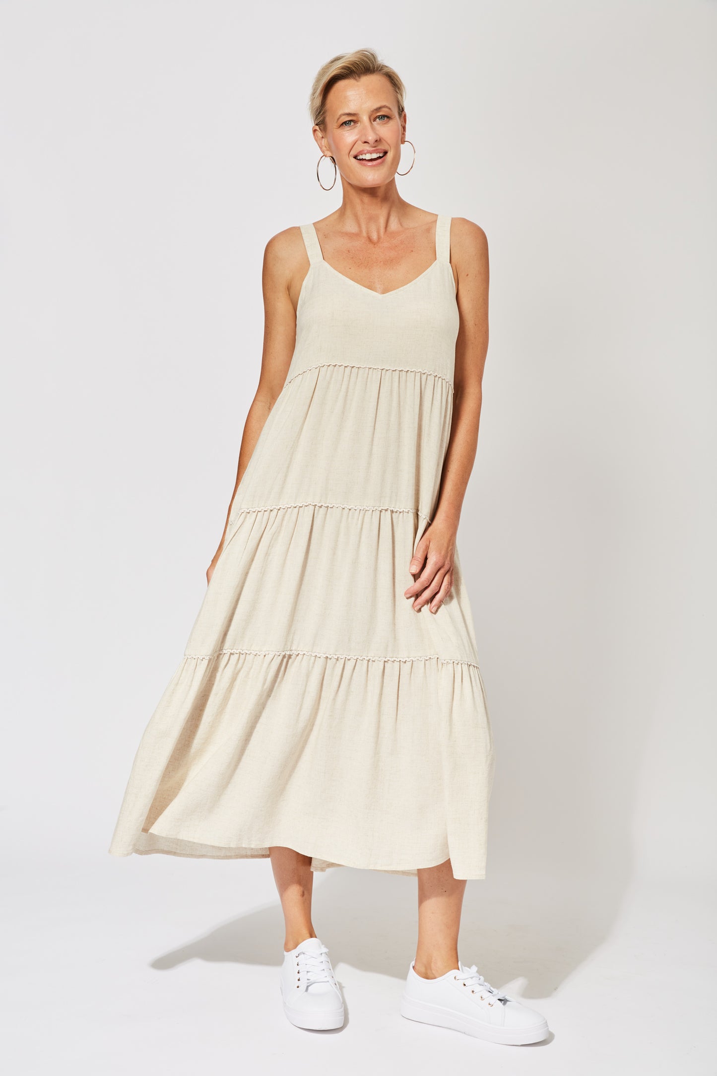 Belize Tiered Maxi - Clay