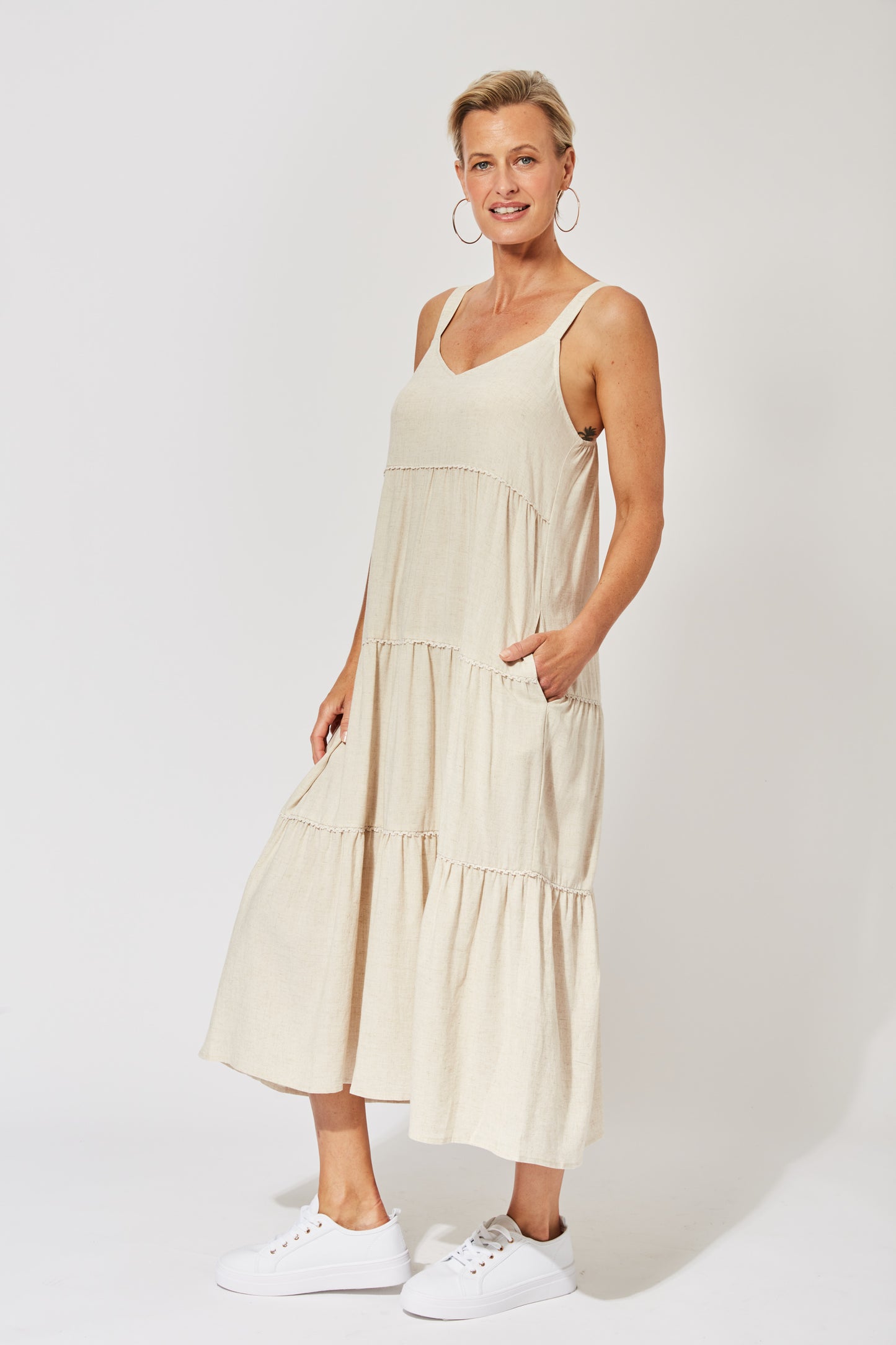 Belize Tiered Maxi - Clay