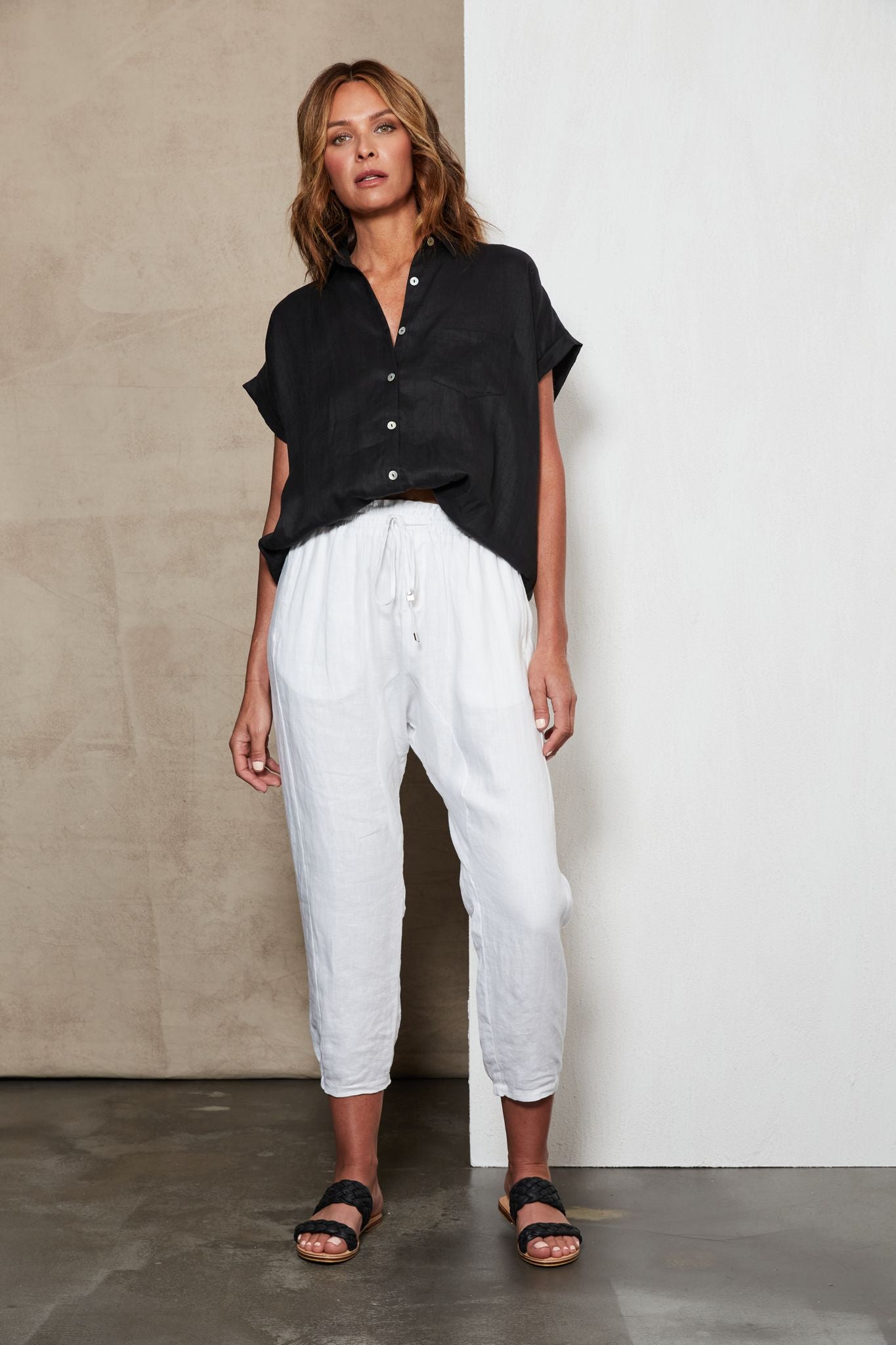 Studio Relaxed Pant - Salt