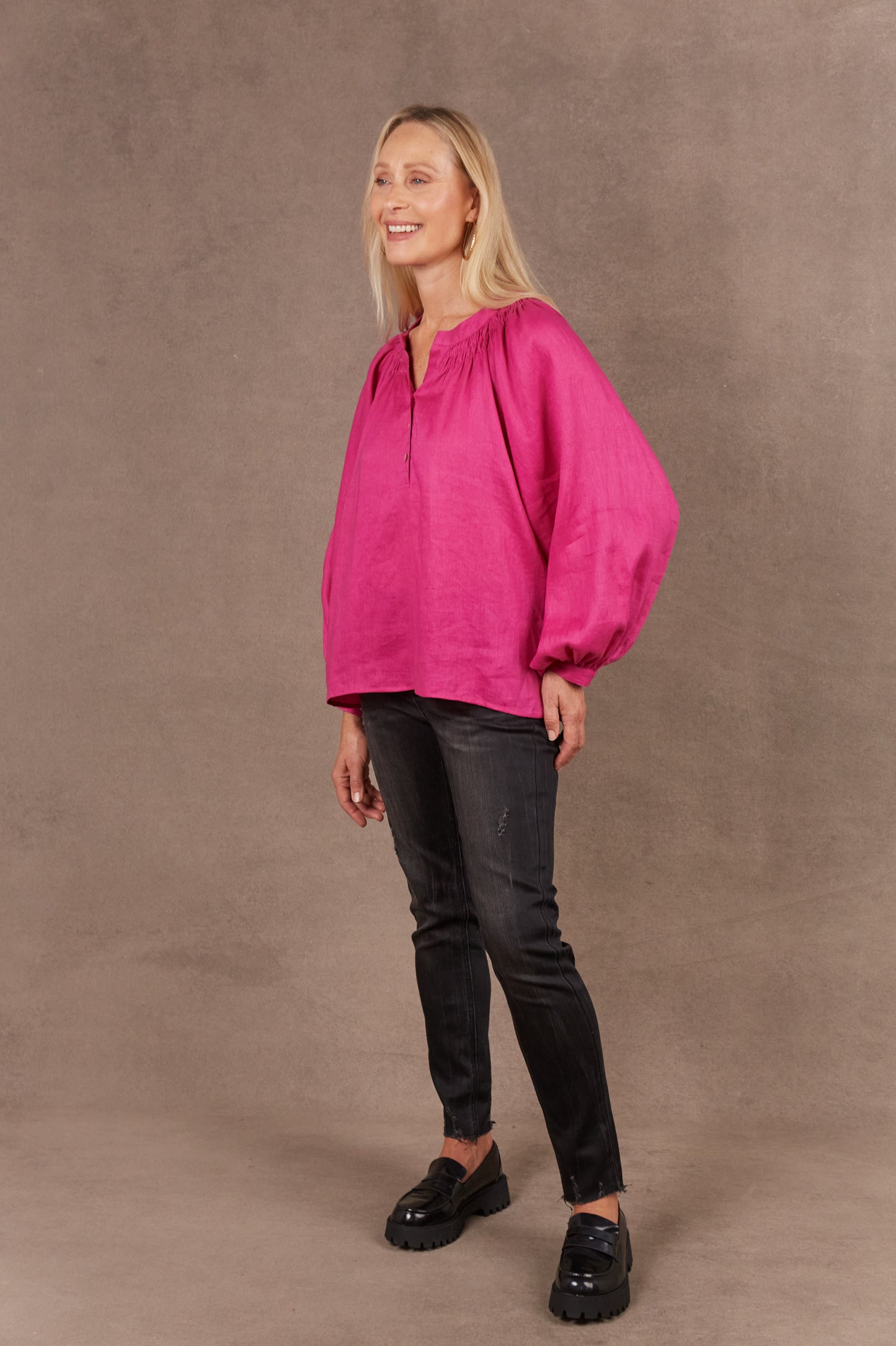 Nama Blouse - Magenta