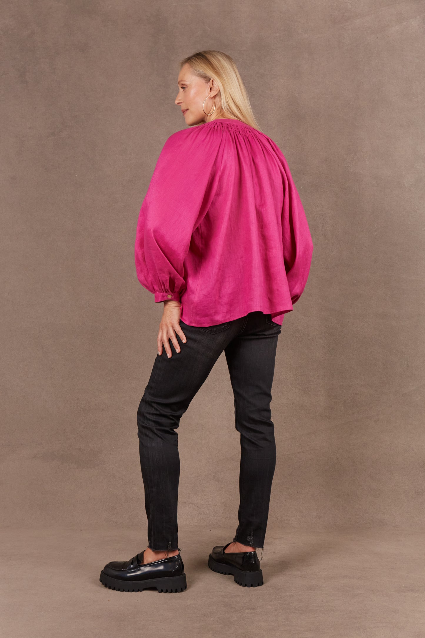 Nama Blouse - Magenta