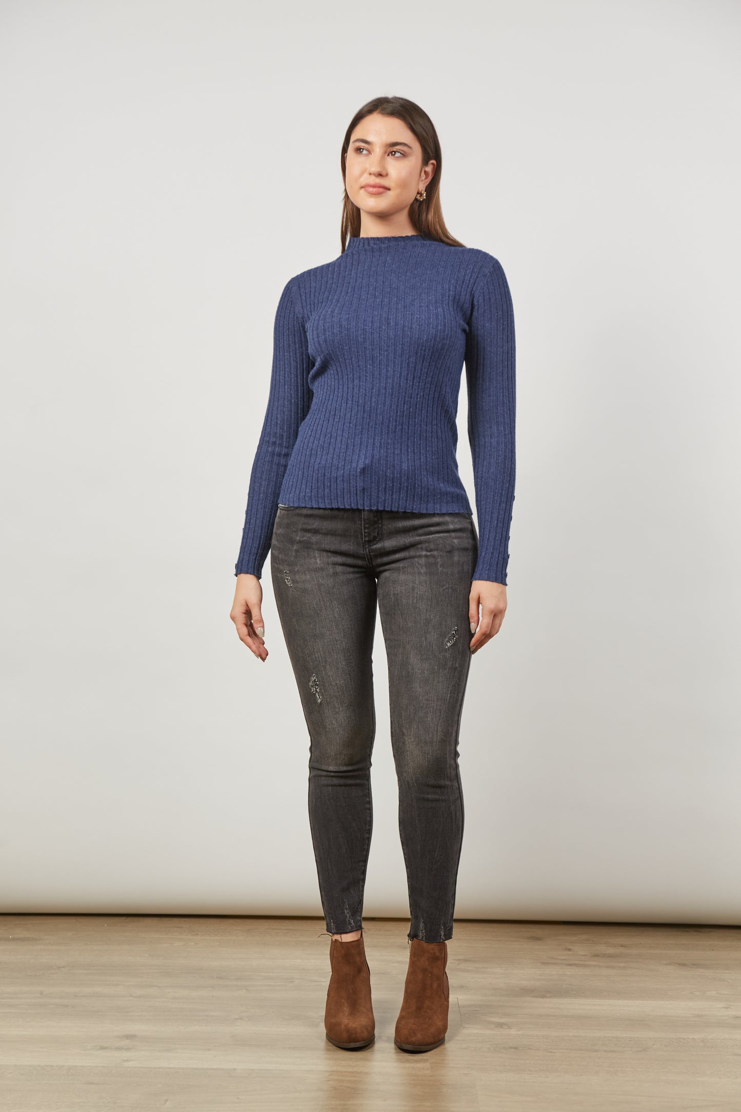 Skyline Knit Top - Twilight