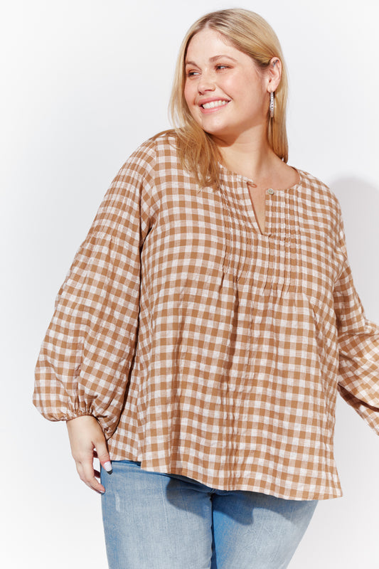 Oslo Blouse - Oak